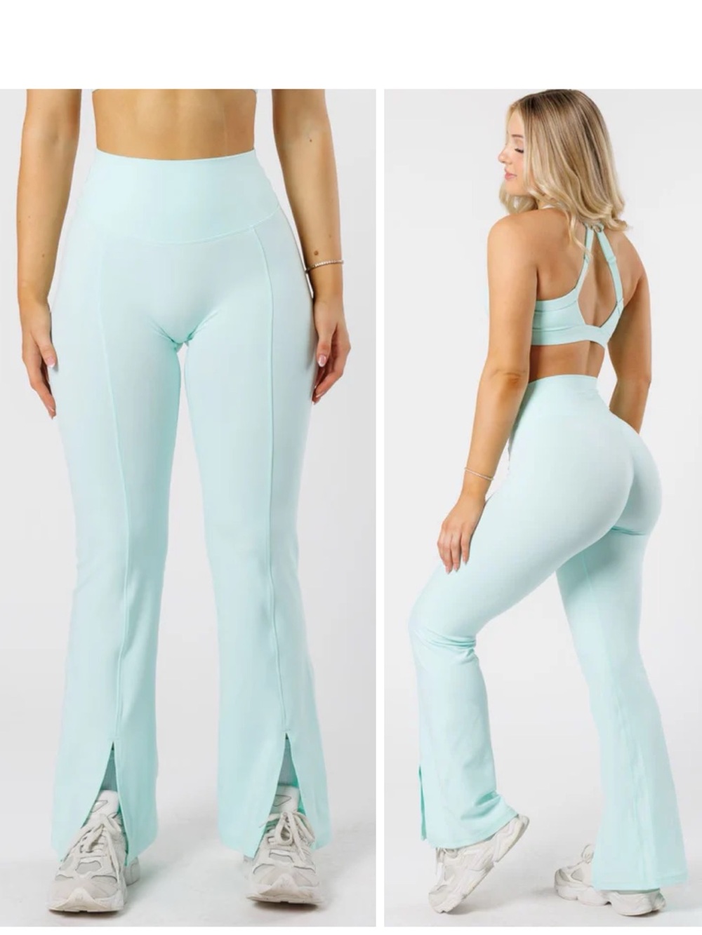 Paragon Front Slit Flared Leggings
